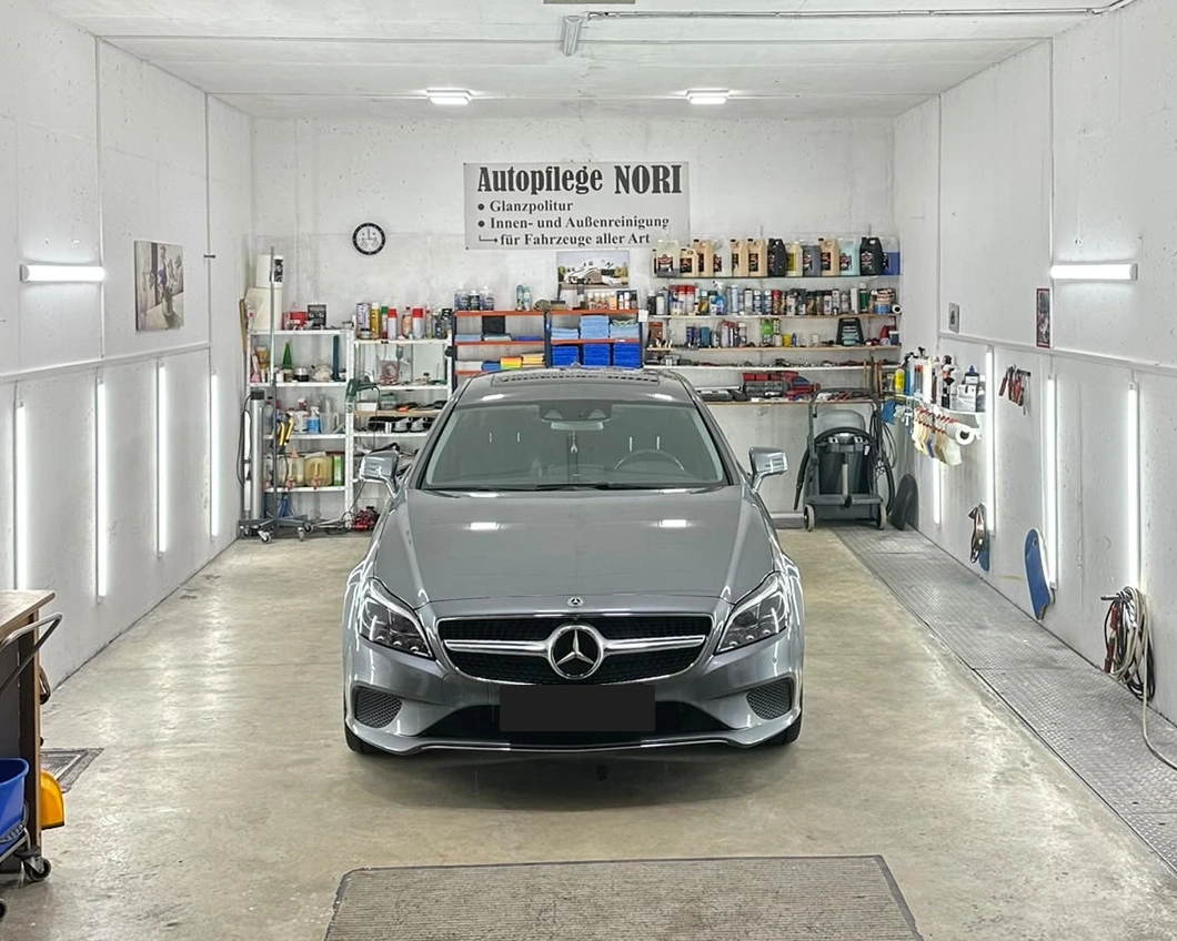 Mercedes in der Werkstatt von Autopflege NORI in Heide